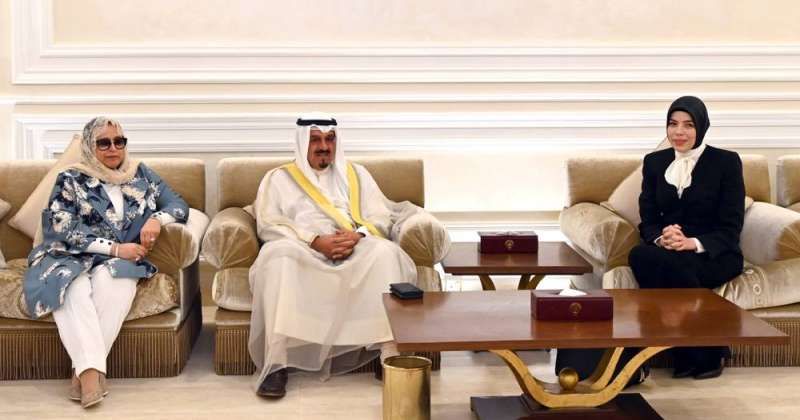 ممثل سمو الأمير وسمو ولي العهد يتوجه إلى الأردن