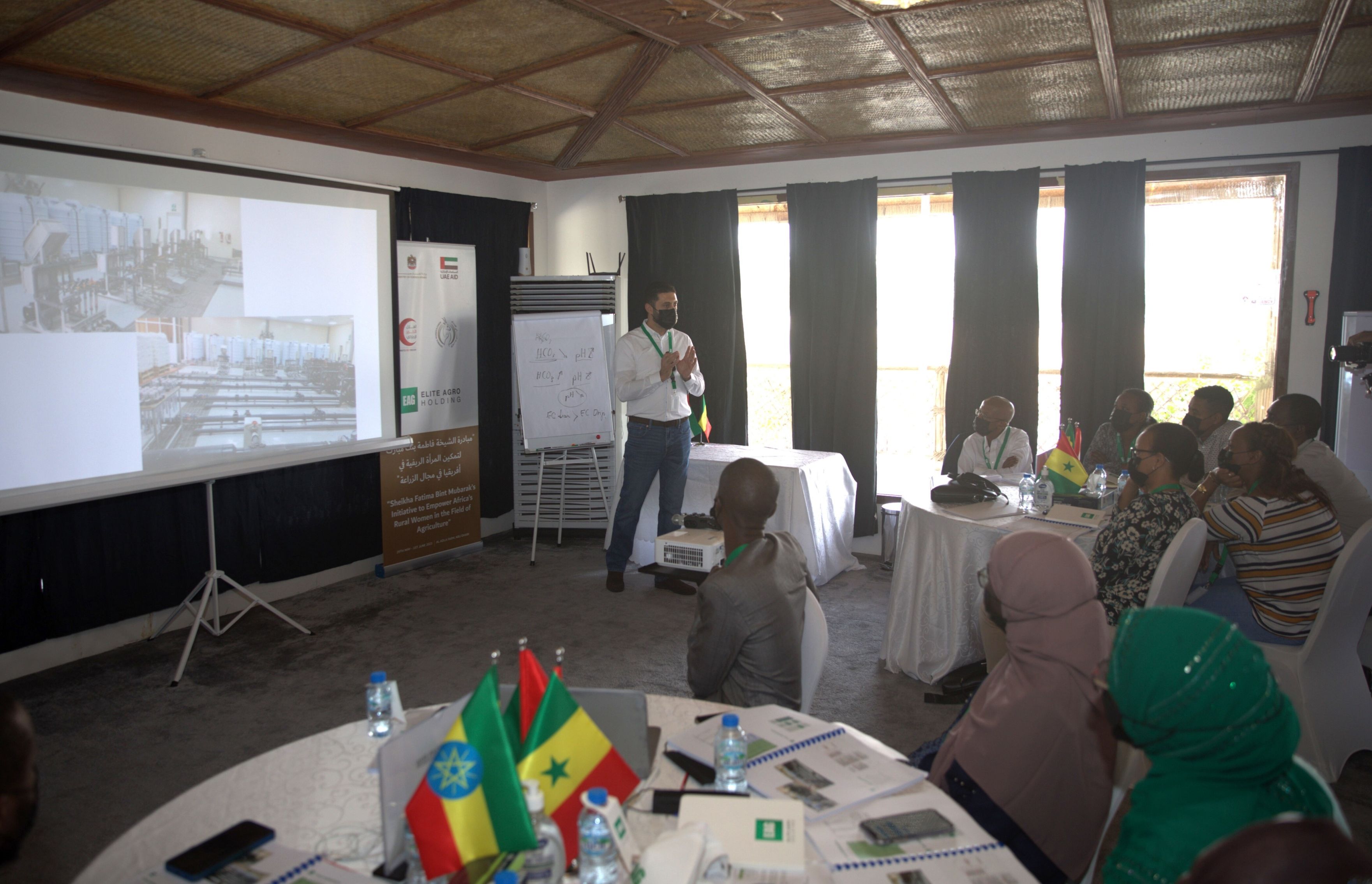إطلاق مبادرة سمو الشيخة فاطمة بنت مبارك لتمكين المرأة الريفية في أفريقيا في المجال الزراعي