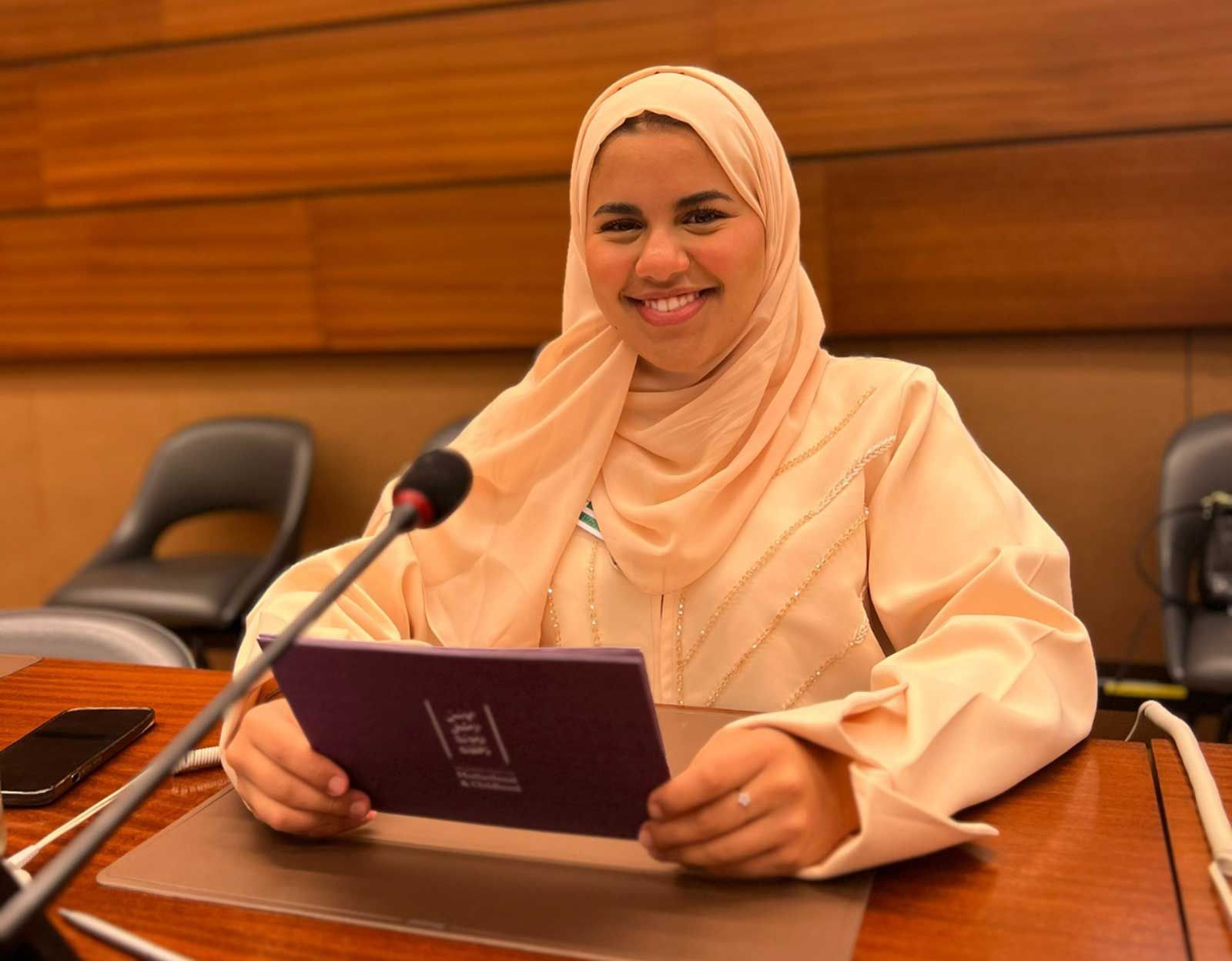 شهد السبوسي: أشكر «أم الإمارات» على دعمها لقضايا الطفولة