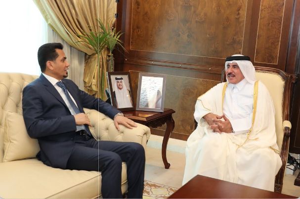 وزير المواصلات يجتمع مع نظيره العراقي