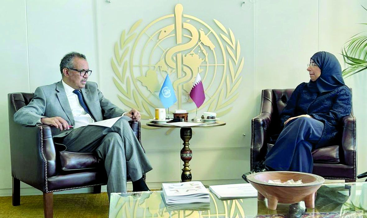 تعاون مع «الصحة العالمية» في بحث الأولويات المستقبلية