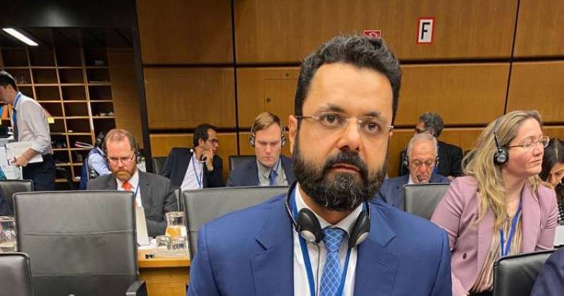 السكرتير الأول بالوفد الدائم للكويت لدى المنظمات الدولية في فيينا علي الوزان