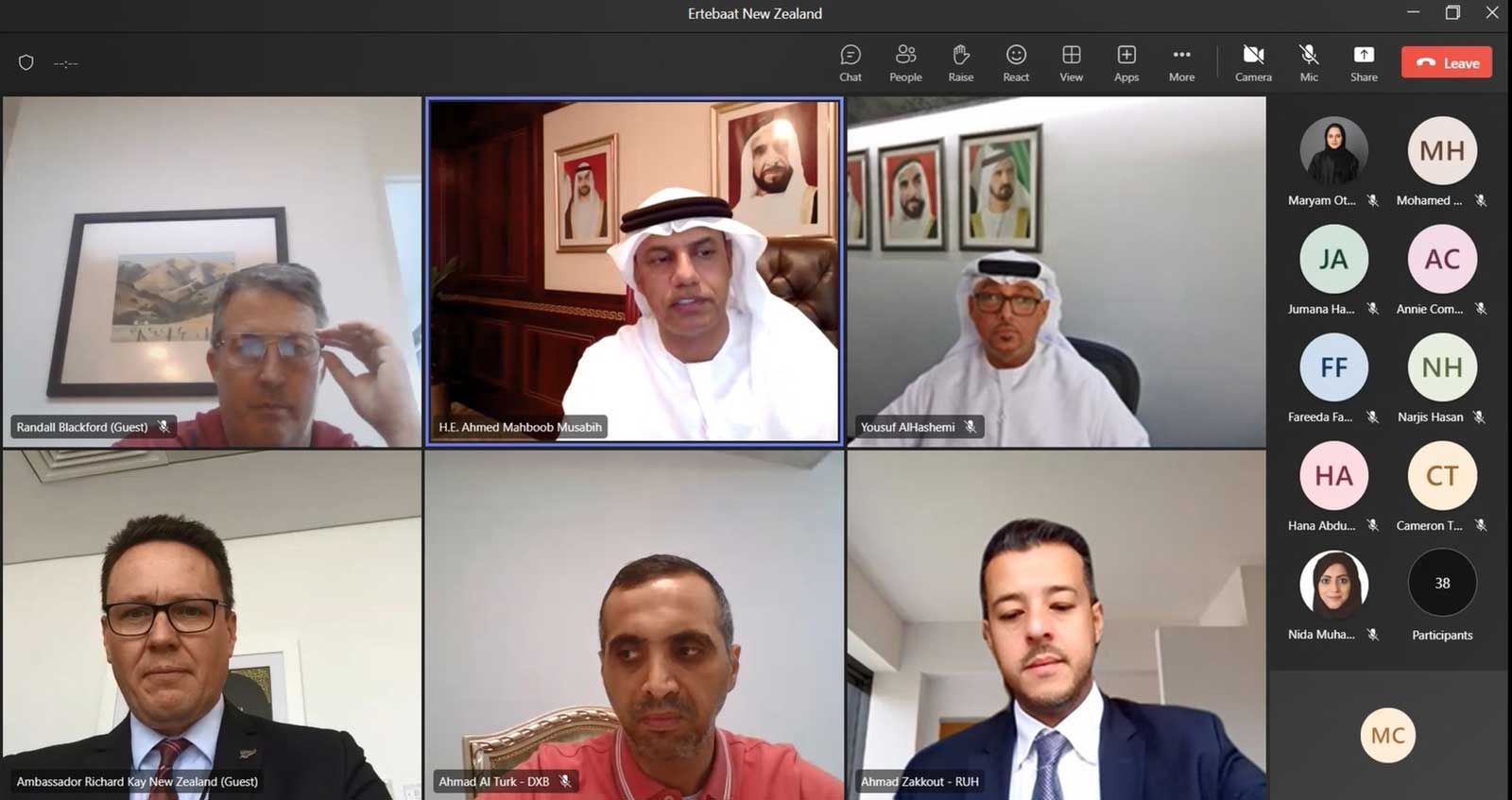 جمارك دبي تبحث تعزيز التبادل التجاري مع نيوزيلندا