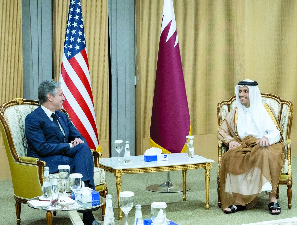 مباحثات قطرية أمريكية لتطوير التعاون