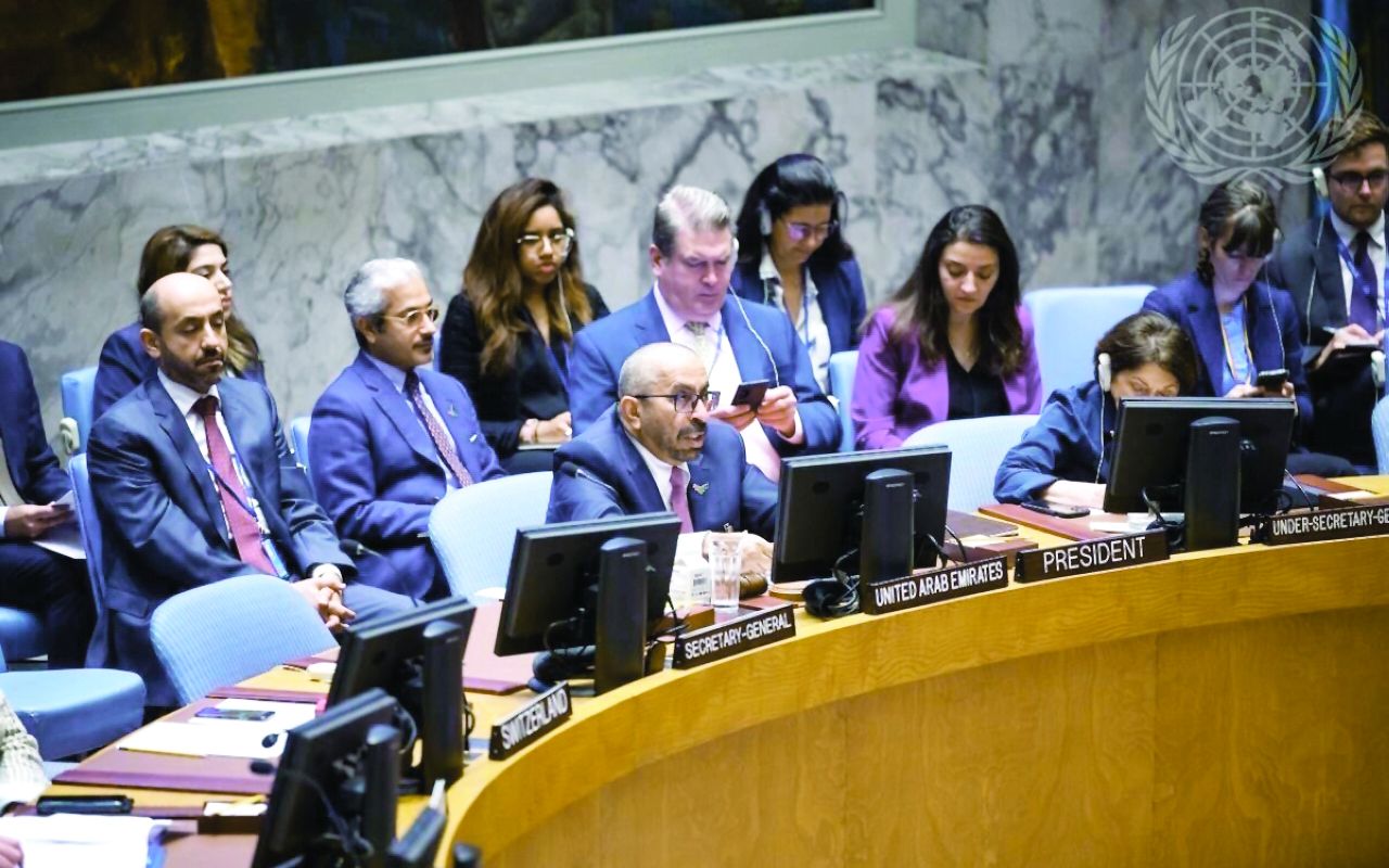 الإمارات تعقد الحدث الرئيسي الأول خلال رئاستها مجلس الأمن
