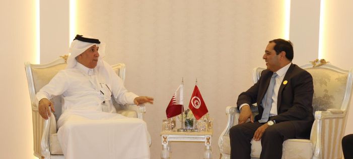 وزير الدولة للشؤون الخارجية يجتمع مع كاتب الدولة لدى وزير الشؤون الخارجية التونسي