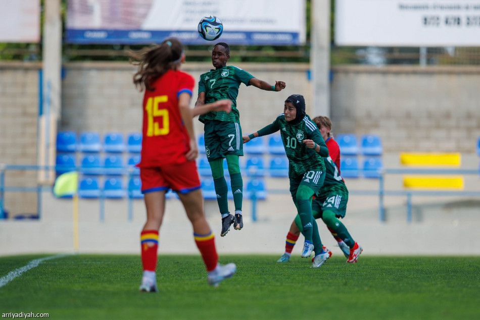 أخضر السيدات يخسر تجربة أندورا