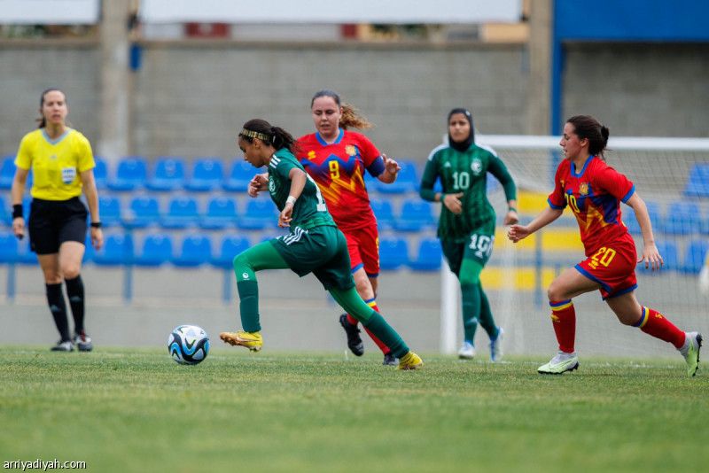 أخضر السيدات يخسر تجربة أندورا