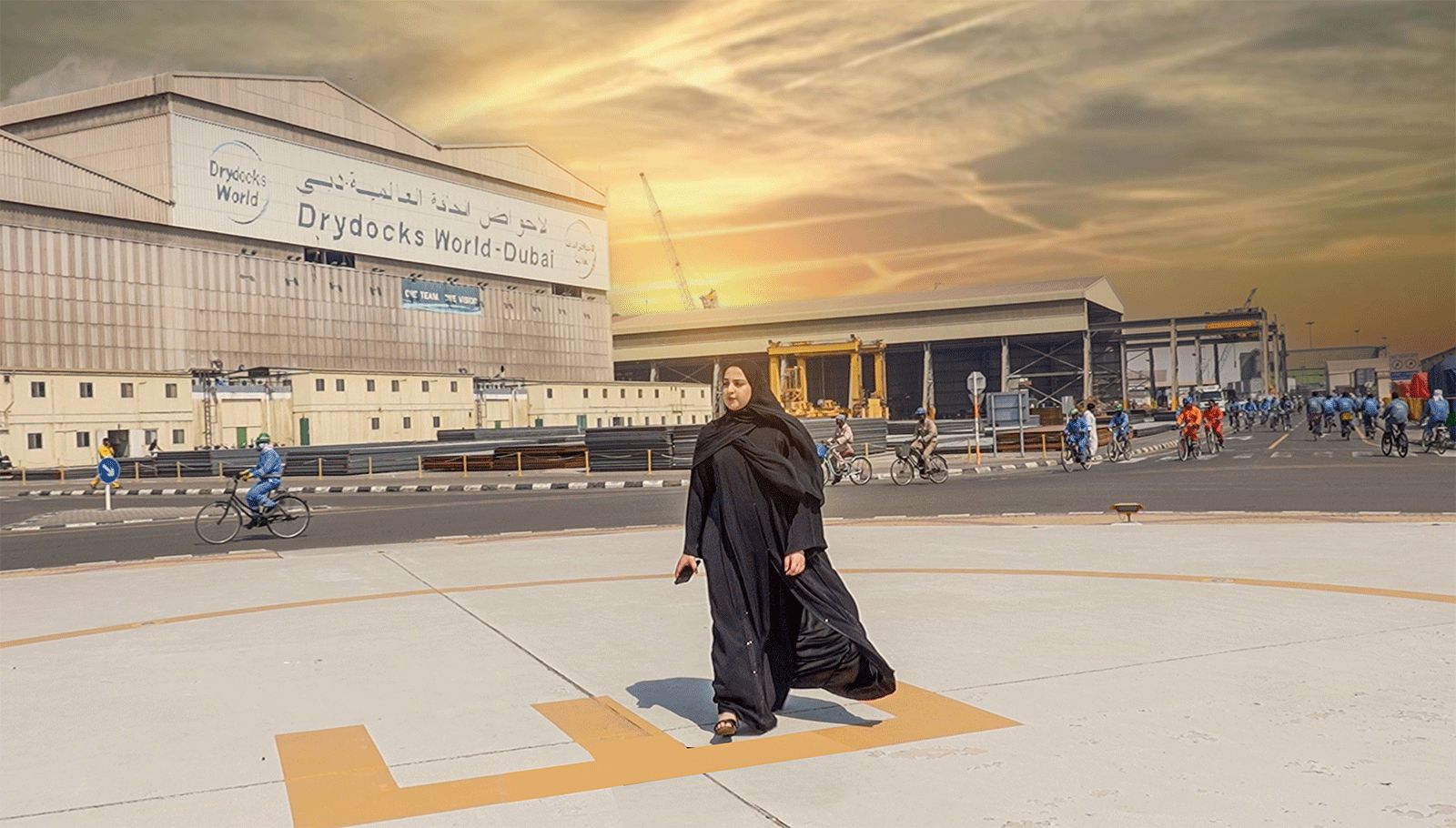 "الأحواض الجافة العالمية" تمكن الشباب الإماراتي عبر برنامج "روّاد"