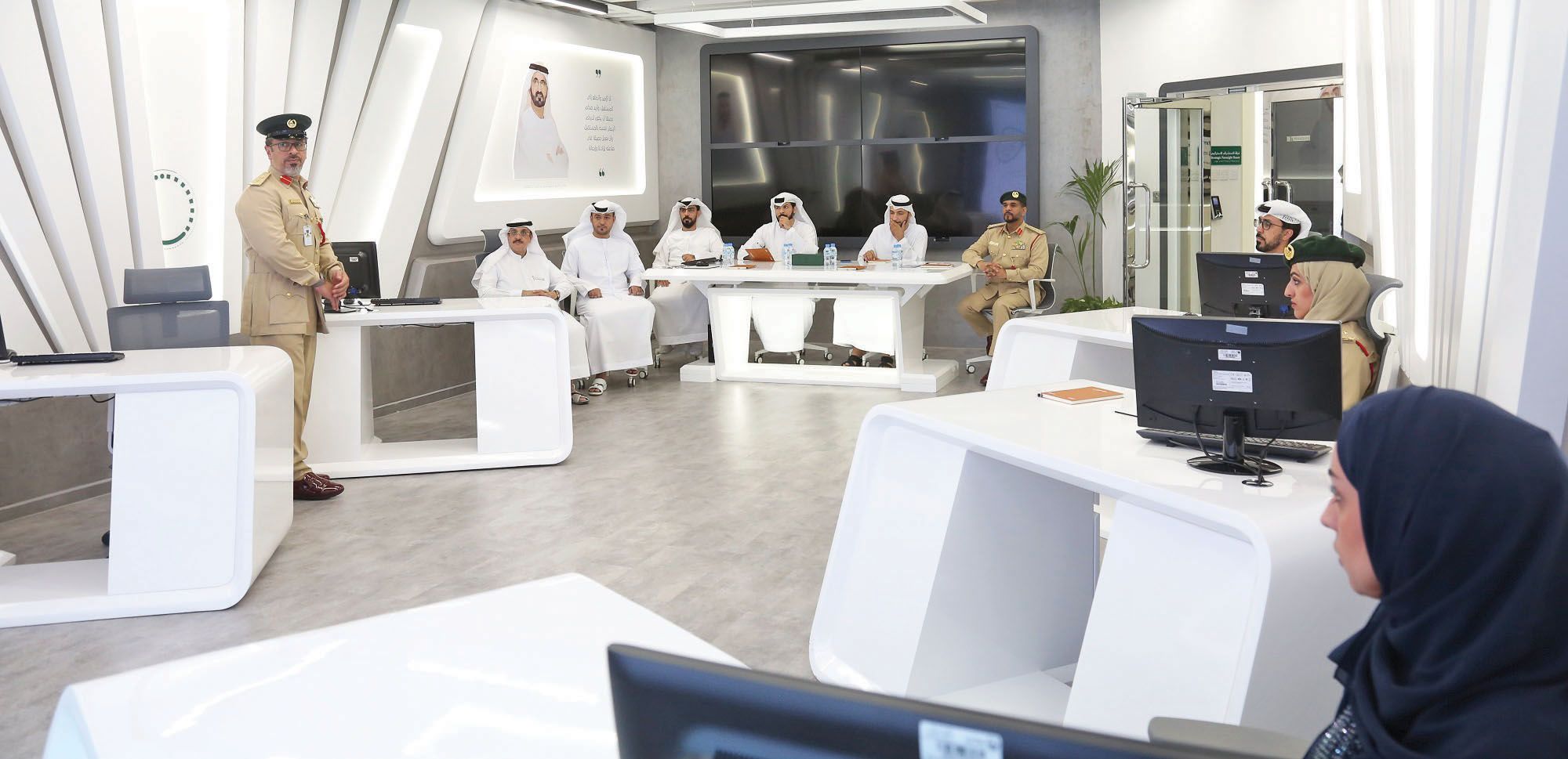 تعاون شرطتي دبي والفجيرة في استشراف المستقبل