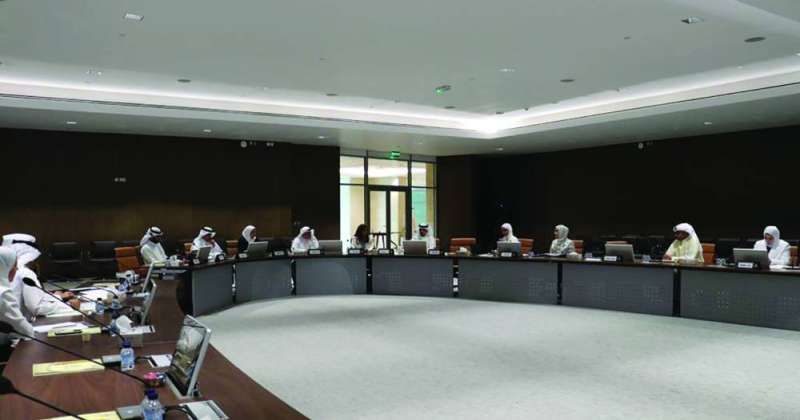 جانب من اجتماع اللجنة الفنية في المجلس البلدي