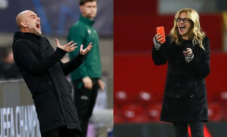 تصرف غير متوقع من جوليا روبرتس تجاه مدرب غوارديولا!