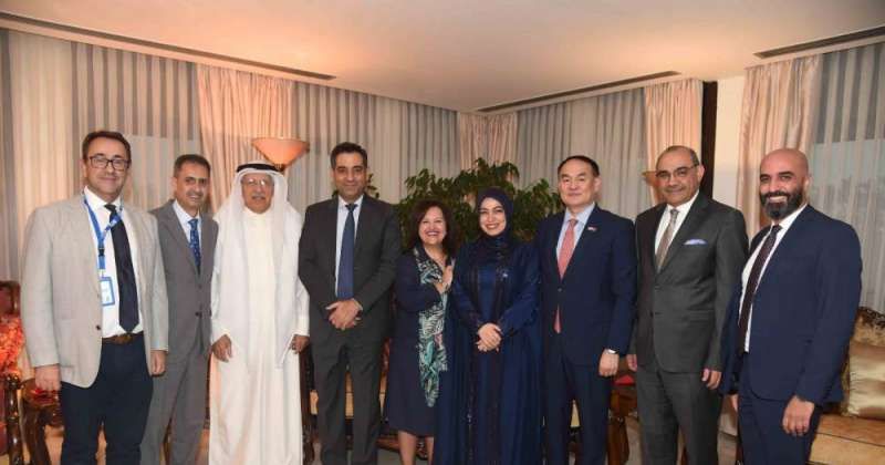 السفيرة التركية تستقبل رؤساء البعثات الديبلوماسية في ديوانية السفارة