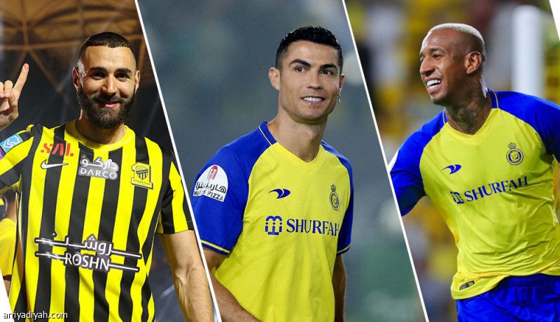 «روشن».. بنزيما يتجاوز رونالدو.. وفراس أولا