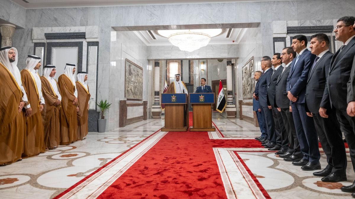 حضرة صاحب السمو يؤكد على عمق العلاقات الأخوية الوطيدة والتاريخية بين قطر والعراق