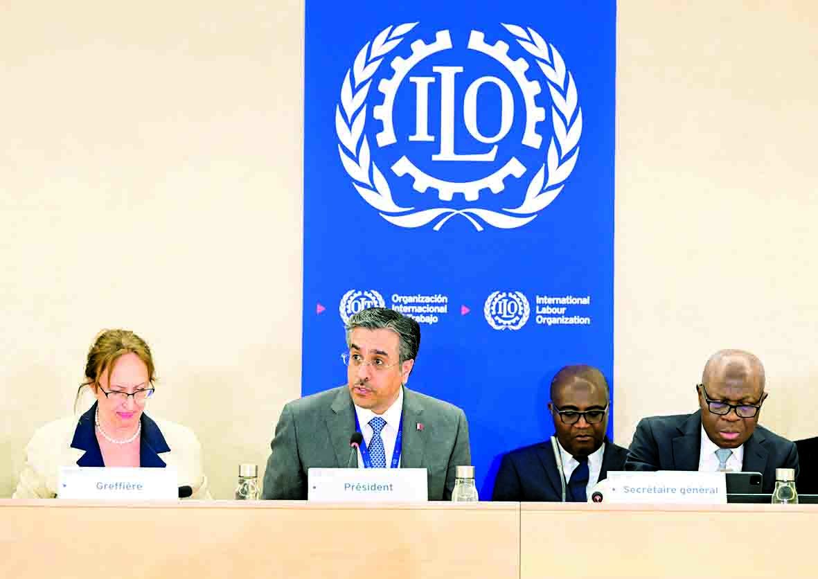 د. علي بن صميخ: دعم الجهود الدولية لتعزيز فرص العمل اللائق