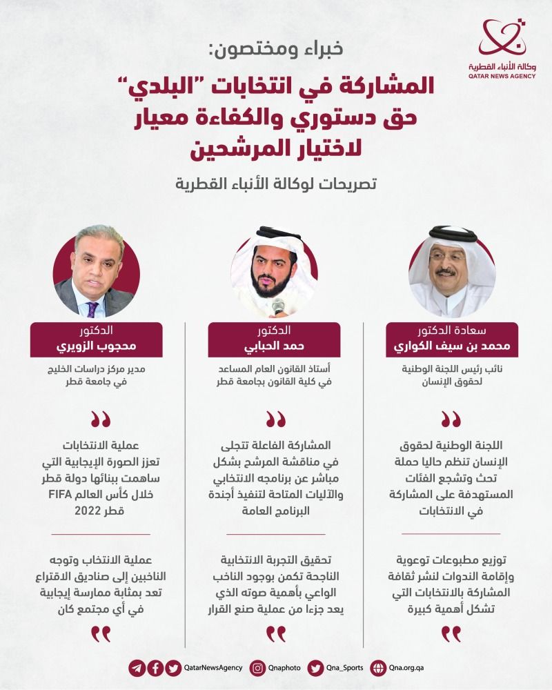 خبراء ومختصون: الكفاءة معيار اختيار مرشحي «البلدي»