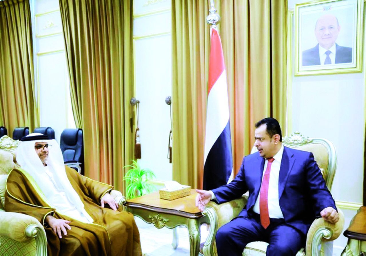 سفير الإمارات يلتقي رئيس وزراء اليمن