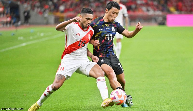 كوريا تسقط أمام البيرو