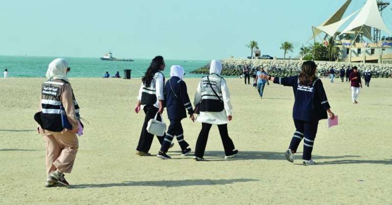 «البيئة» تفقدت شاطئ المارينا وسجلت 3 مخالفات