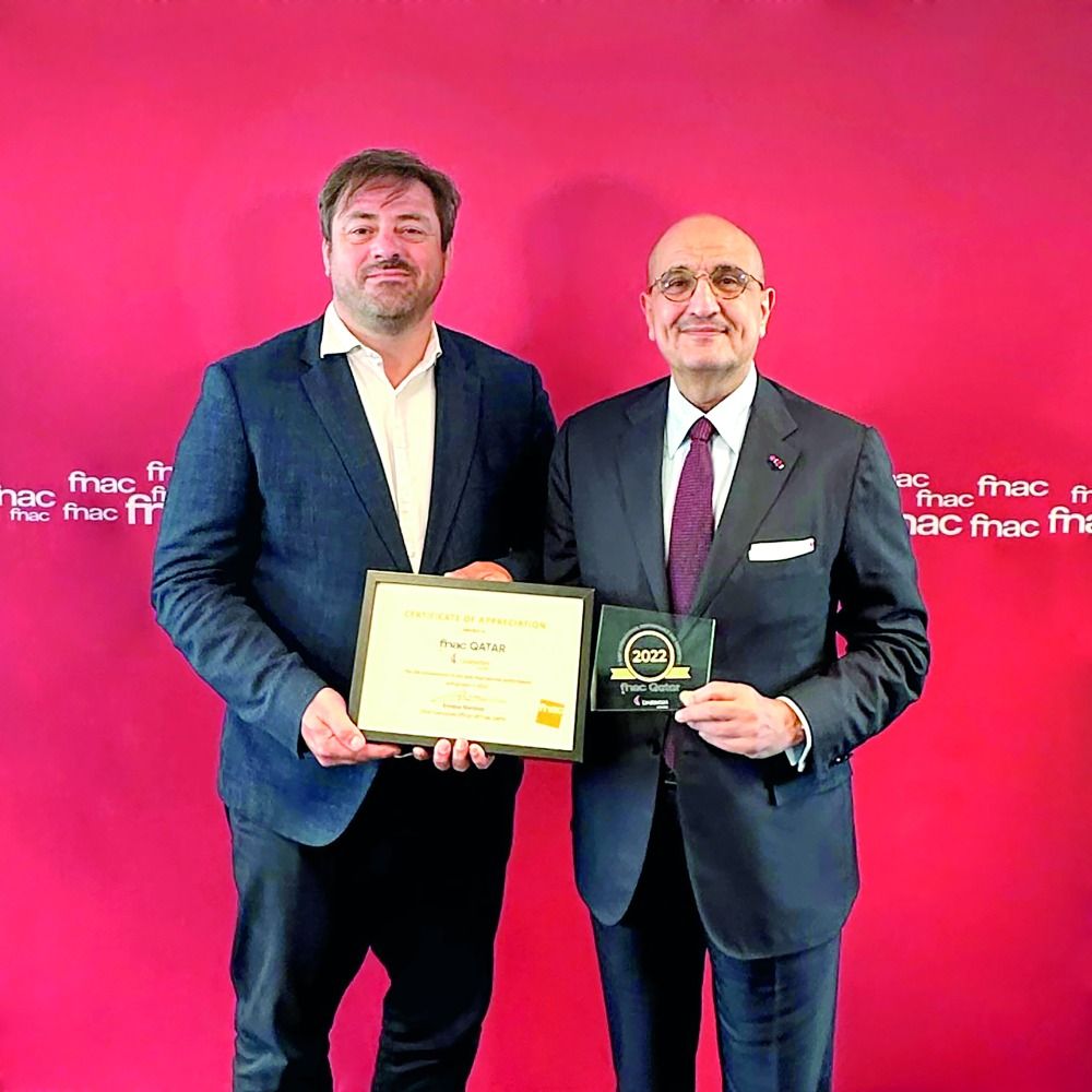 مجموعة فناك دارتي العالمية تكرّم فناك قطر بجائزة «أفضل أداء ونمو في العالم»