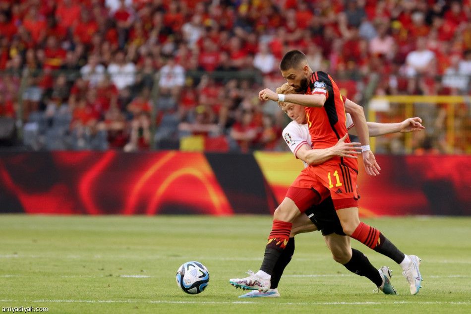 تصفيات أمم أوروبا.. بلجيكا تتعادل مع النمسا