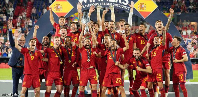 دوري الأمم.. خامس ألقاب الإسبان