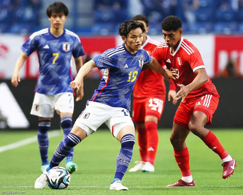 اليابان تقسو على بيرو برباعية