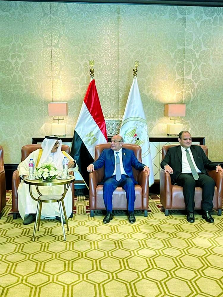 وزير العدل ونظيره المصري يبحثان آليات تبادل الخبرات