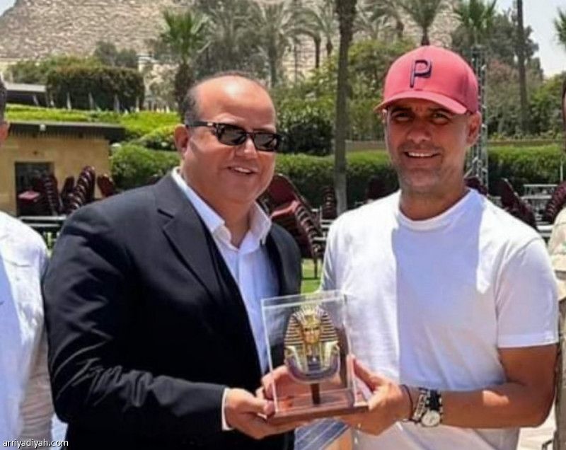 جوارديولا يستجم في مصر بعد الثلاثية التاريخية