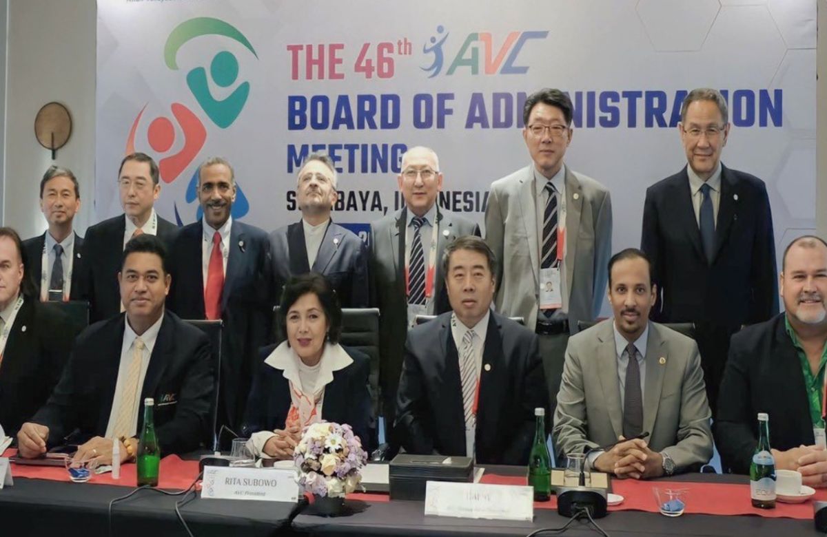 قطر تشارك في الاجتماع الـ46 لمجلس إدارة الاتحاد الآسيوي للكرة الطائرة AVC بإندونيسيا