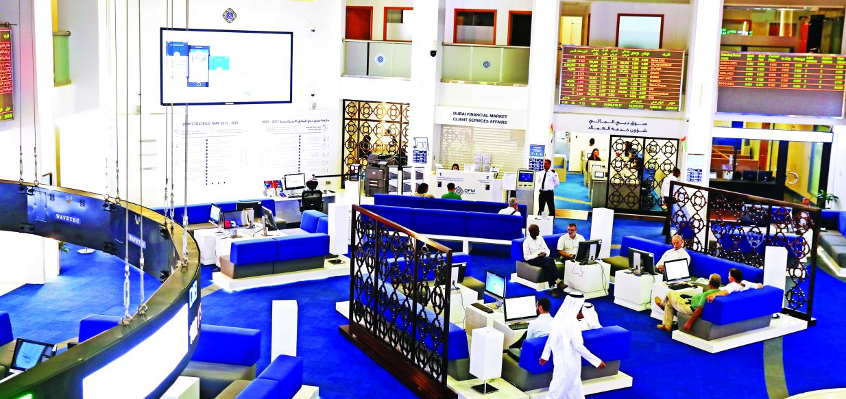 مؤشر سوق دبي المالي يقفز 13.67 % في النصف الأول