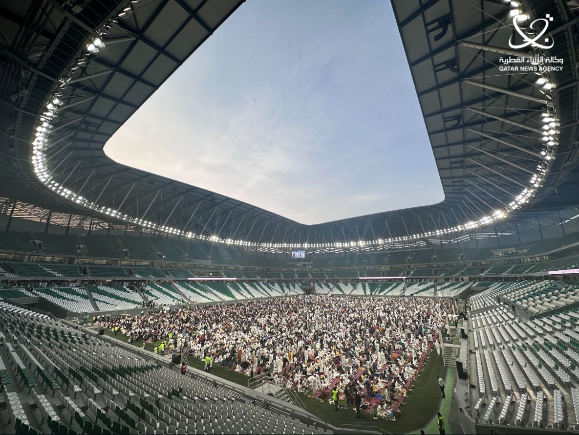 مؤسسة قطر تعتمد استاد المدينة التعليمية موقعا دائما لإقامة صلاة عيدي الفطر والأضحى