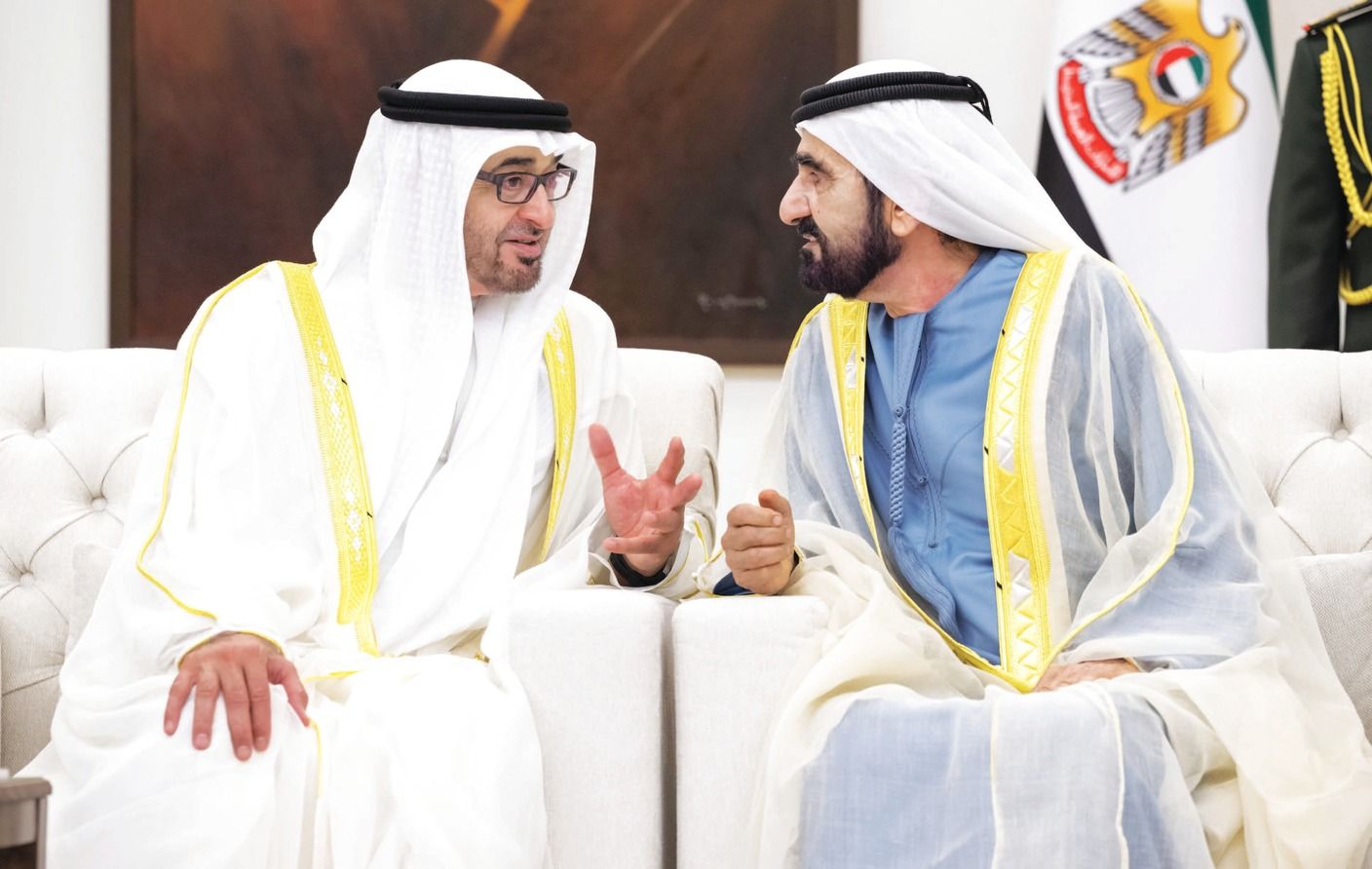 رئيس الدولة يستقبل محمد بن راشد والحكام وأولياء العهود بمناسبة عيد الأضحى