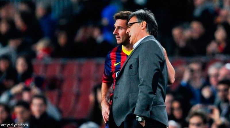 المرة الثالثة.. ميسي يلعب تحت قيادة تاتا