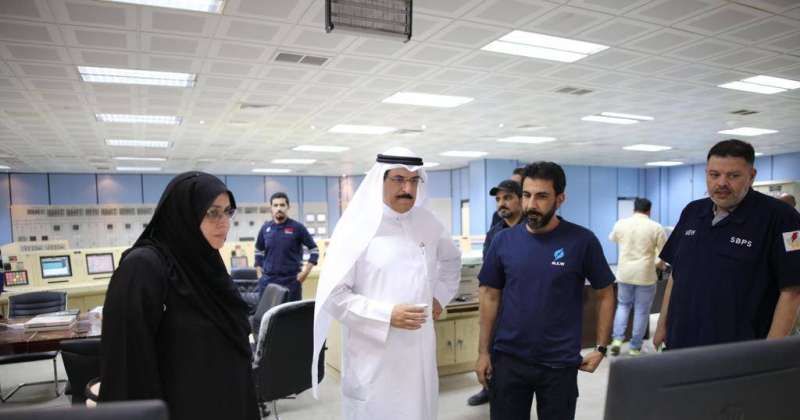 الاستاد تفقد محطة الصبية للاطمئنان على استعداد المحطات لموسم الصيف