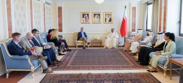 وزير الخارجية يستقبل وفدًا من الكونغرس الأمريكي