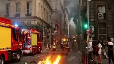 “الداخلية الفرنسية”: القبض على 719 شخصا في الليلة الخامسة “الأهدأ” لأعمال الشغب