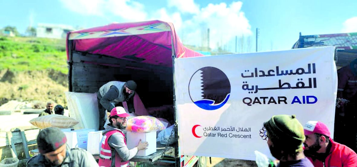 قطر تواصل ريادتها في العمل الإنساني العالمي