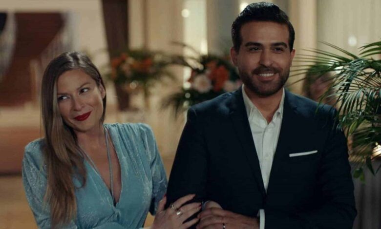 قبلة جريئة بين الفنان السوري محمود نصر و باميلا الكيك تثير ضجة كبيرة