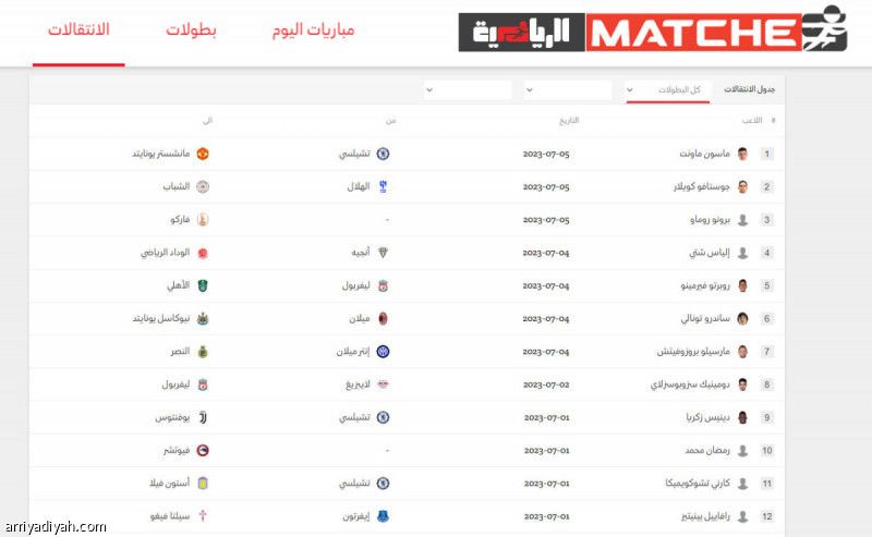 «الرياضية» تطلق «مركز الانتقالات»