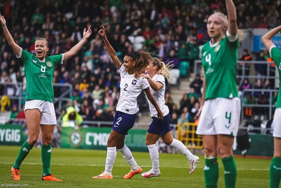 رينارد يقود سيدات فرنسا إلى الانتصار الثالث