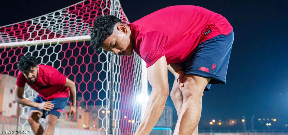 المرة الأولى.. ضمك يتدرب فترتين