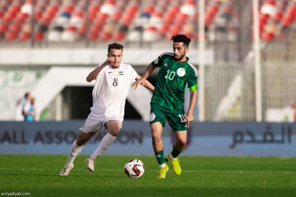 الألعاب العربية.. «أخضر 19» يتأهل بثنائية فلسطين