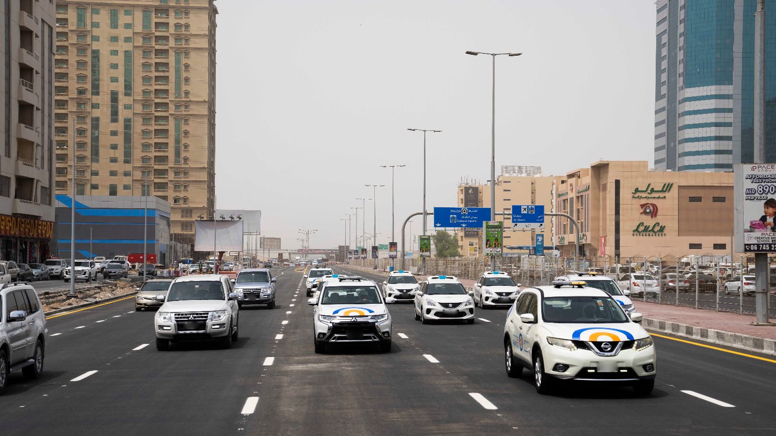 إنجاز المرحلة الأولى لمشروع شارع الاتحاد في عجمان