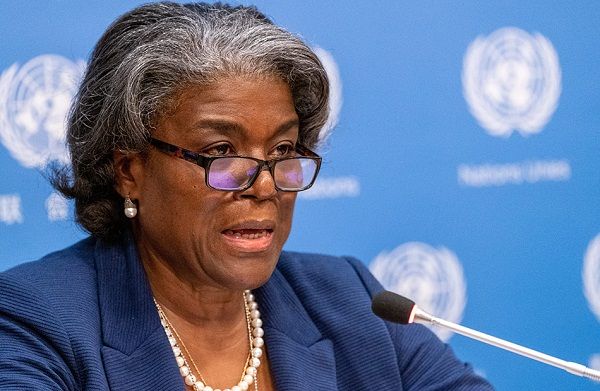 مندوبة واشنطن بالأمم المتحدة تدعو الأطراف اليمنية للتعاون مع المبعوث الأممي لإنهاء الصراع