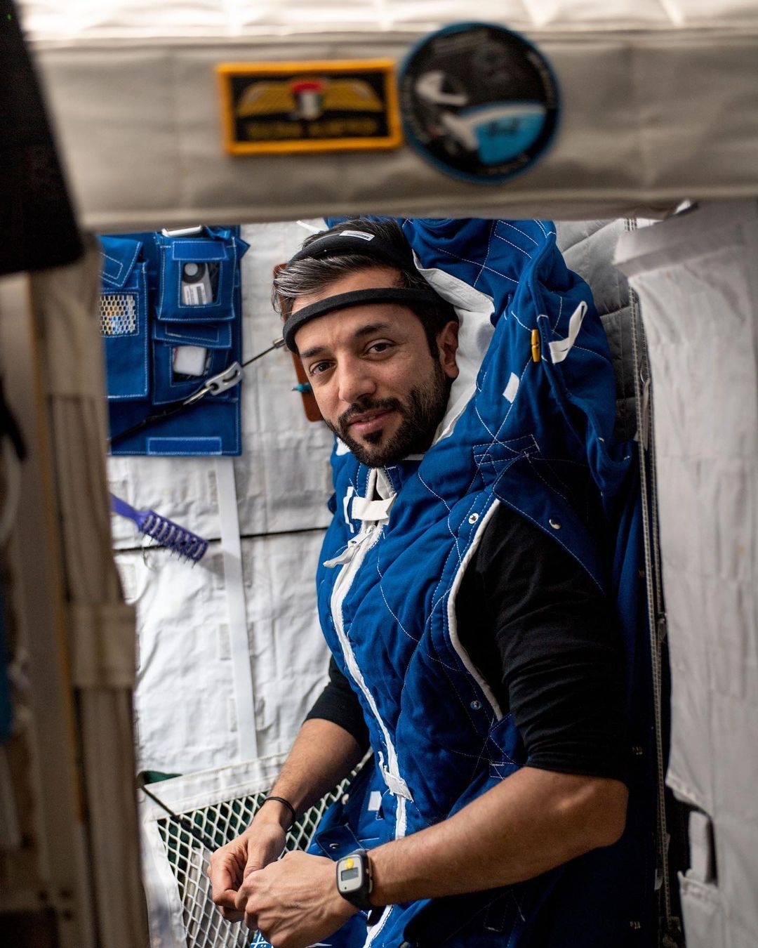 سلطان النيادي يشارك في تجربة لدراسة تأثير بيئة الجاذبية الصغرى على النوم