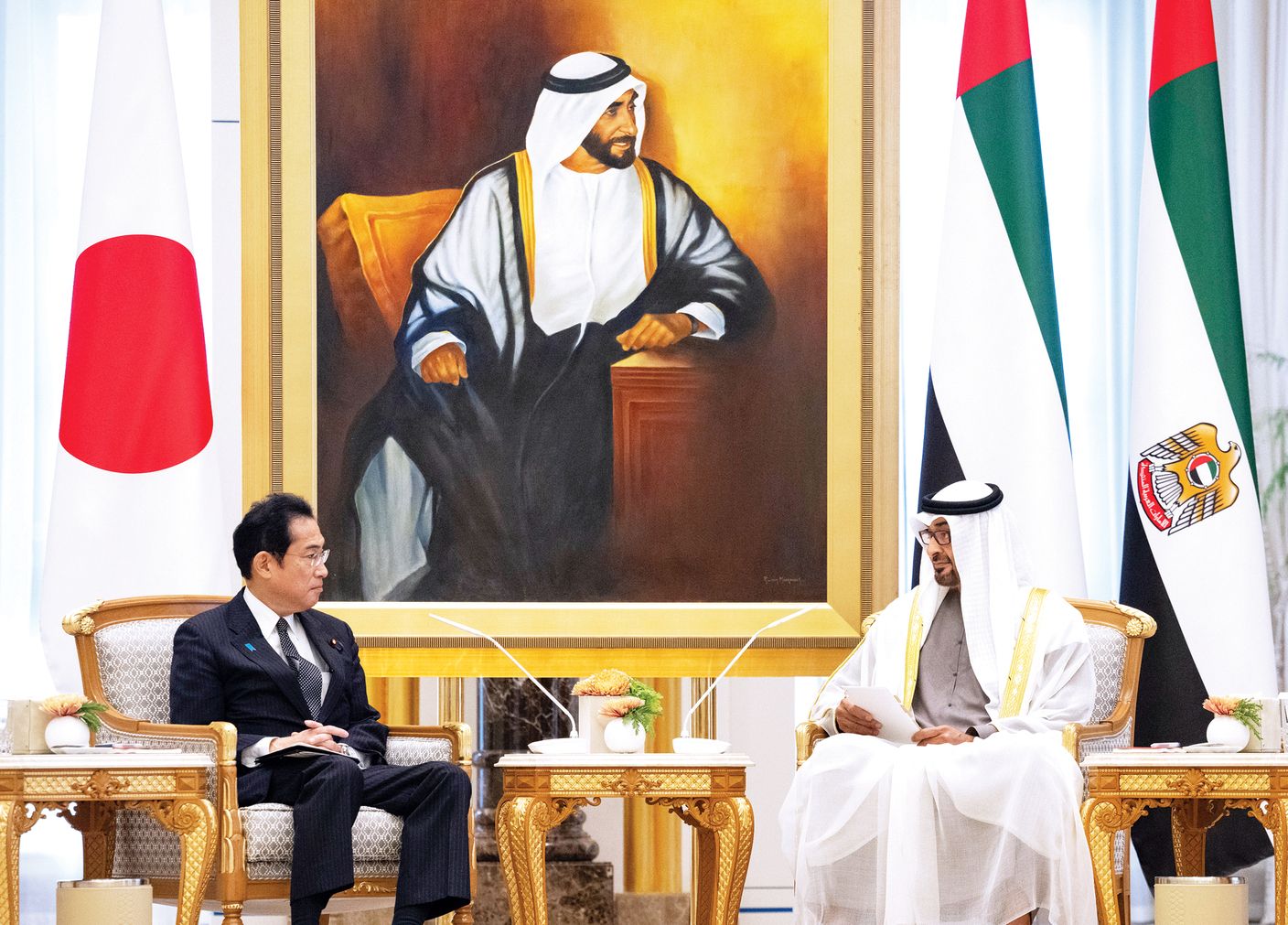 رئيس الدولة: تجمعنا مع اليابان رؤية مشتركة تخدم البشرية والتنمية والسلام