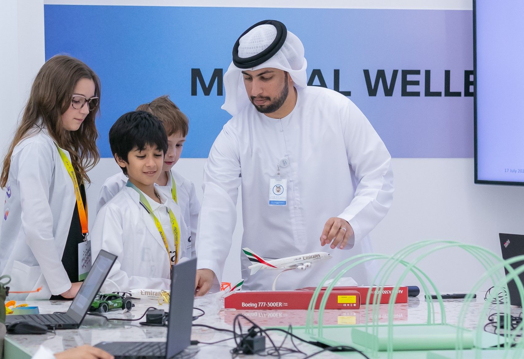 فعاليات المخيم الصيفي الثاني للأطفال تنطلق في متحف المستقبل