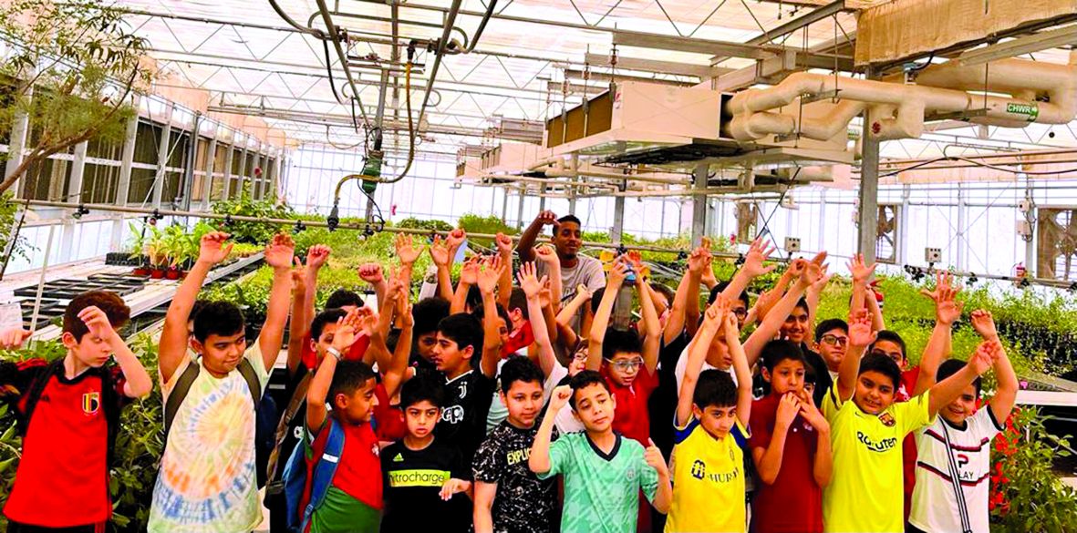 طلاب صيفي العربي: حديقة القرآن النباتية تعزز الوعي البيئي